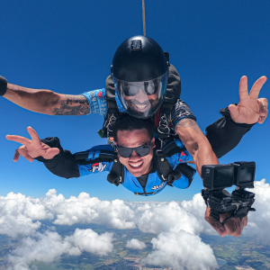 O valor do salto de paraquedas