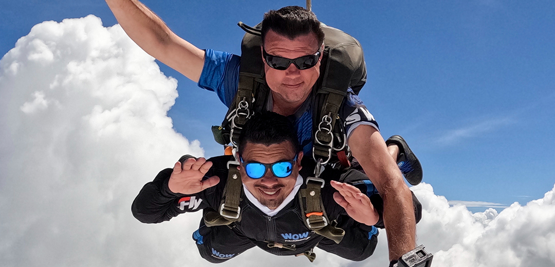 pular de paraquedas no interior de São Paulo