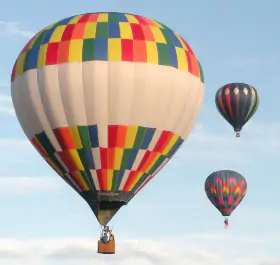 É seguro voar de balão?
