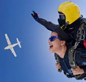 pular de paraquedas em São Paulo