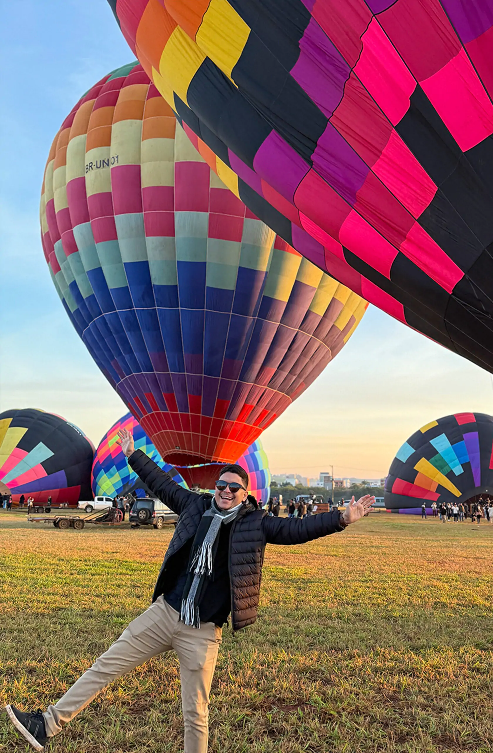 Voo de balão na WOW Balonismo